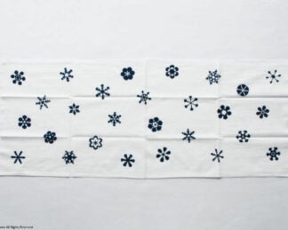 手ぬぐい, 六花