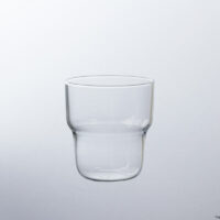 Heat-resistant glass cup, Curved 250mL