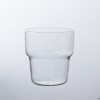 Heat-resistant glass cup, Curved 450mL