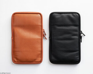 つくしペンケース 革