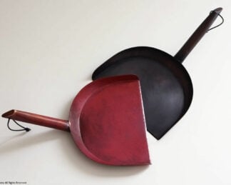 銅のちりとり パイプ柄