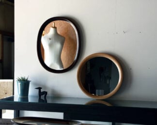 曲木鏡（ウォールミラー） , 小