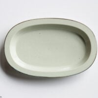 あたら-もの, 楕円皿 / グレー